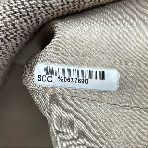 Anthropologie Preppy Tabitha Linen Tweed Knee Length Fairy Naturecore Skirt 4 - Picture 6 of 7